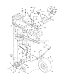 Drive Diagram and Parts List for 13AN771H729  Yard Man Lawn Tractor